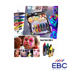 Mingda chroma Body Painting Crayons 6 Shades